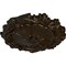 Ekena Millwork Plymouth Ceiling Medallion (Fits Canopies up to 1 5/8"), Hand-Painted Bronze, 16 3/4"OD x 1 3/8"P CM16PLBZS - alternate 3